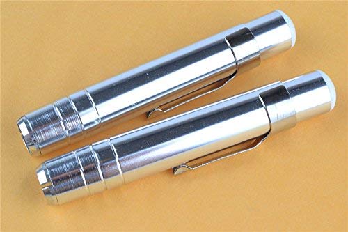 2 Pack Silver Aluminum Alloy Chalk Holder - Teacher's Chalk Clip Clutch for Classroom, Blackboard & Art Drawing (Durable & Ergonomic Design)