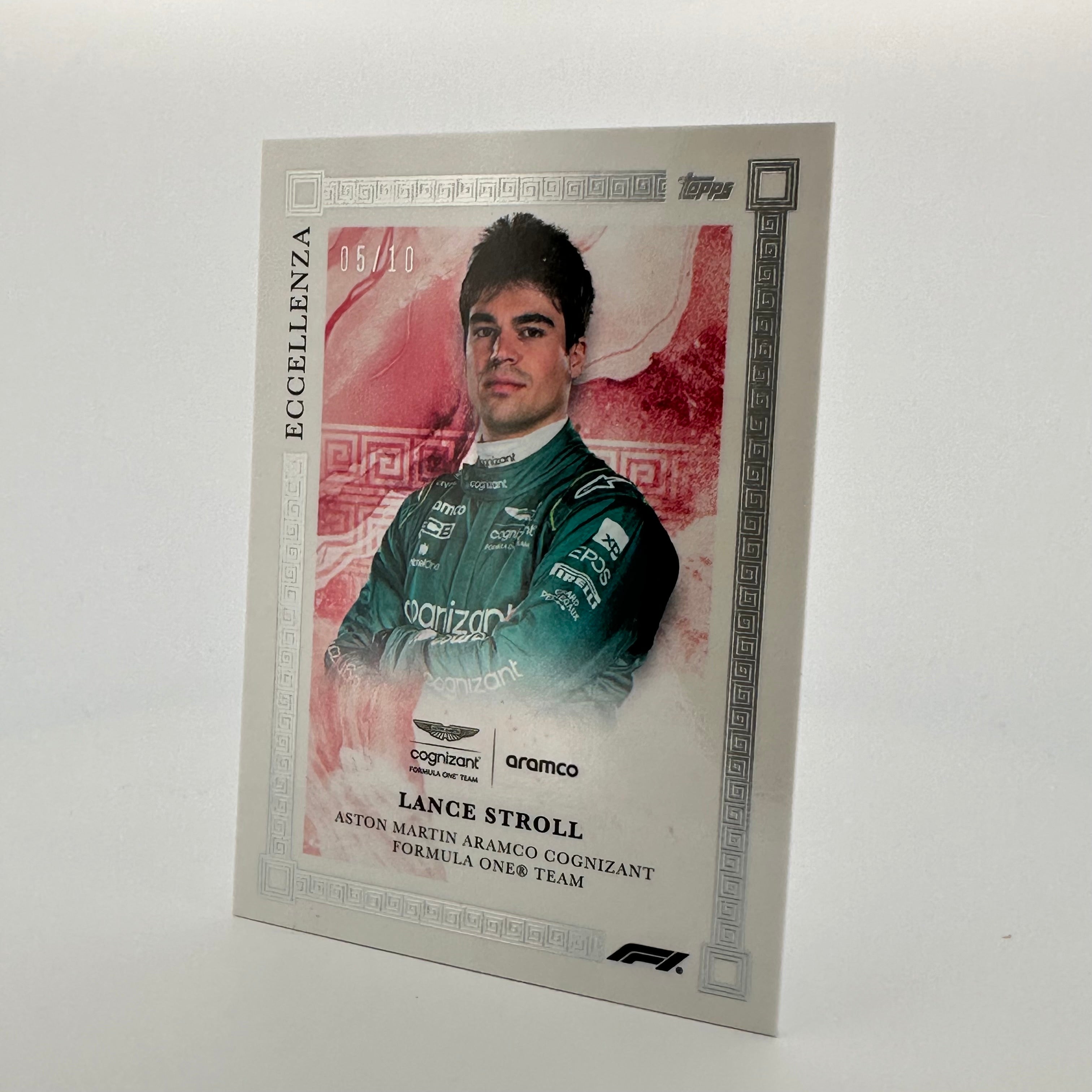 Lance Stroll 2023 Eccellenza Red 5/10 Scale Model - F1 Racing Collectible for Display & Gift Giving