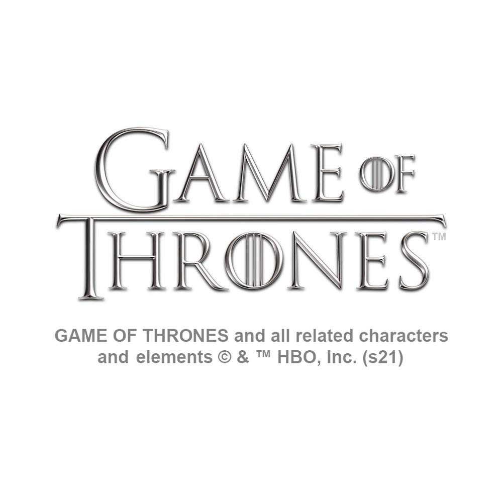 Game of Thrones Iron Throne T-Shirt for Men & Women - Official Licensed GOT Merchandise - Perfect for Cosplay, Halloween Costumes & TV Show Fans