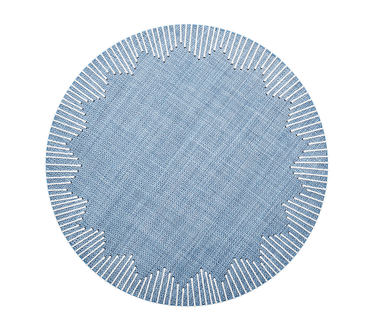 Blue & White Dream Weaver Placemat Set of 4 - Elegant Dining Table Mats for Everyday Meals & Special Occasions