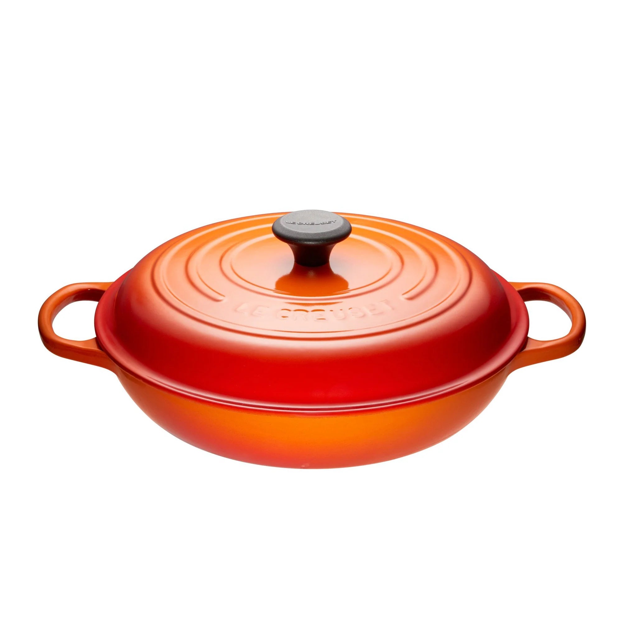 Le Creuset 4.7L Enameled Cast Iron Braiser - Dutch Oven with Lid for Slow Cooking, Roasting & Baking - Perfect for Stovetop, Oven & Table Serving (Cerise)