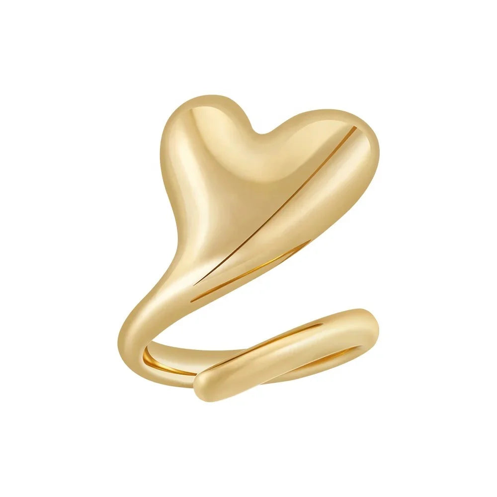 Sweetheart Ring for Women - Elegant Heart-Shaped Jewelry Gift for Valentine's Day, Anniversary & Romantic Occasions