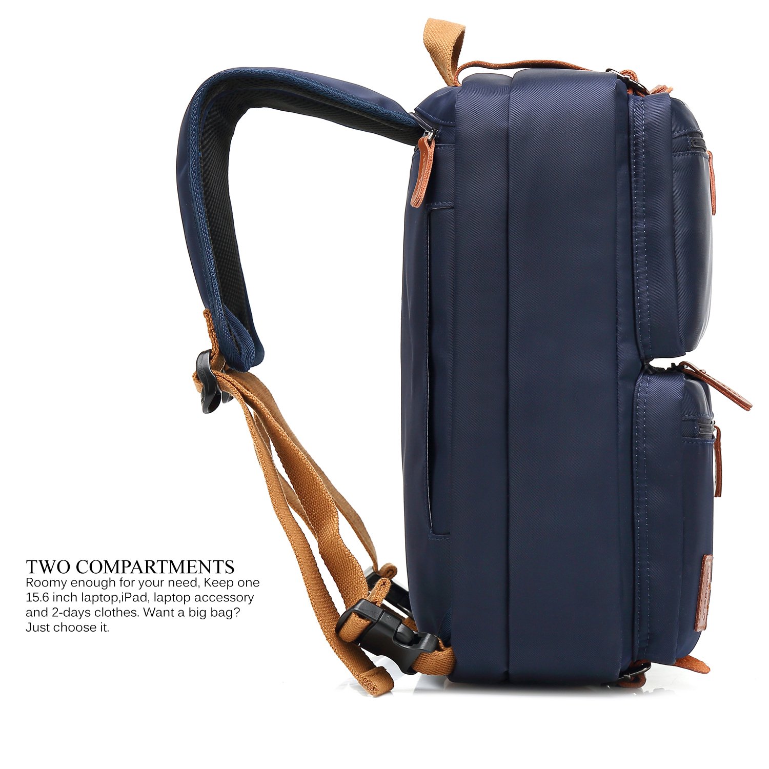 Durable Waterproof Laptop Backpack - 15