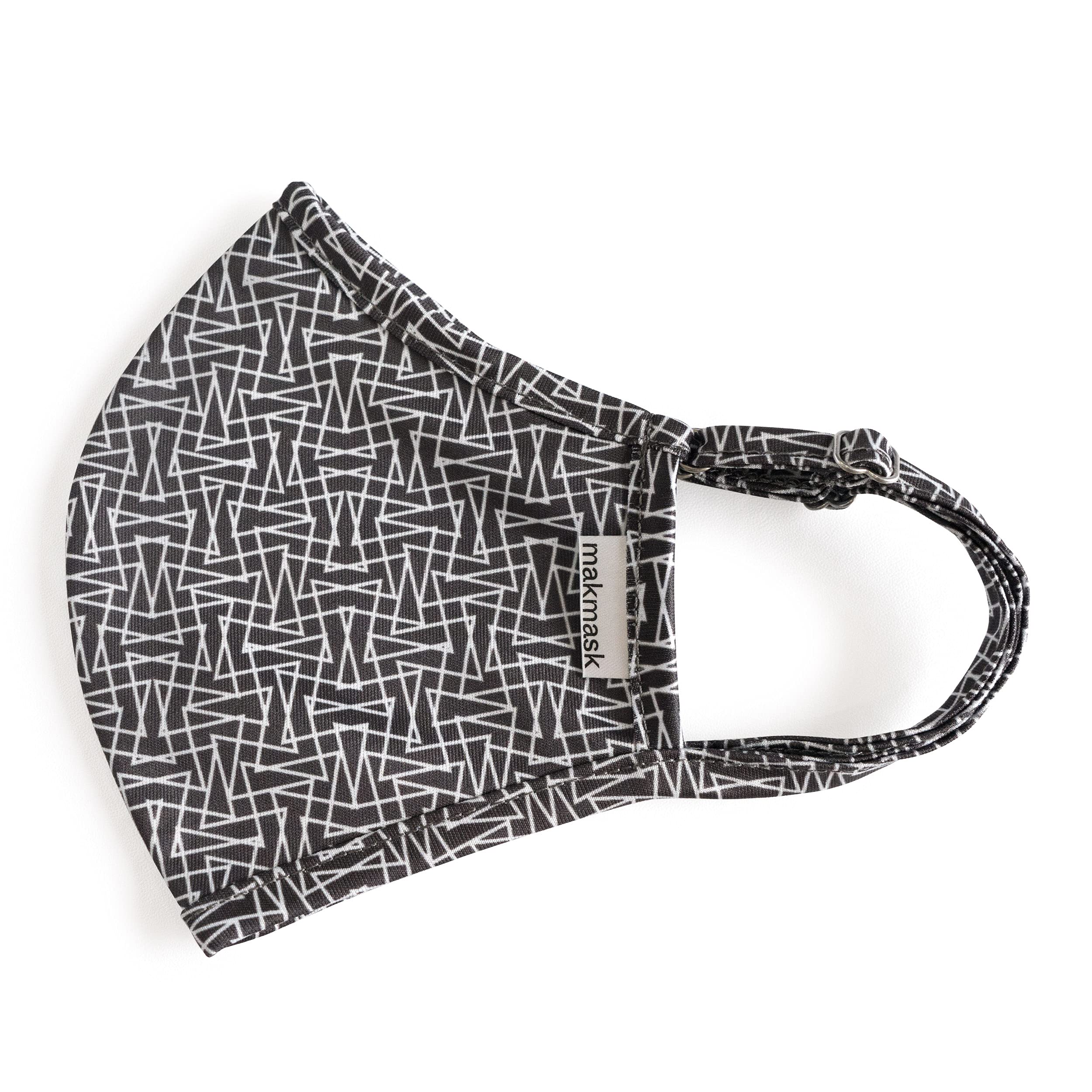 MAKMASK Reusable Face Mask for Men & Women - Comfortable, Breathable & Adjustable Safety Mask - Washable & Anti-Fogging for Daily Use, Workouts & Outdoor Activities
