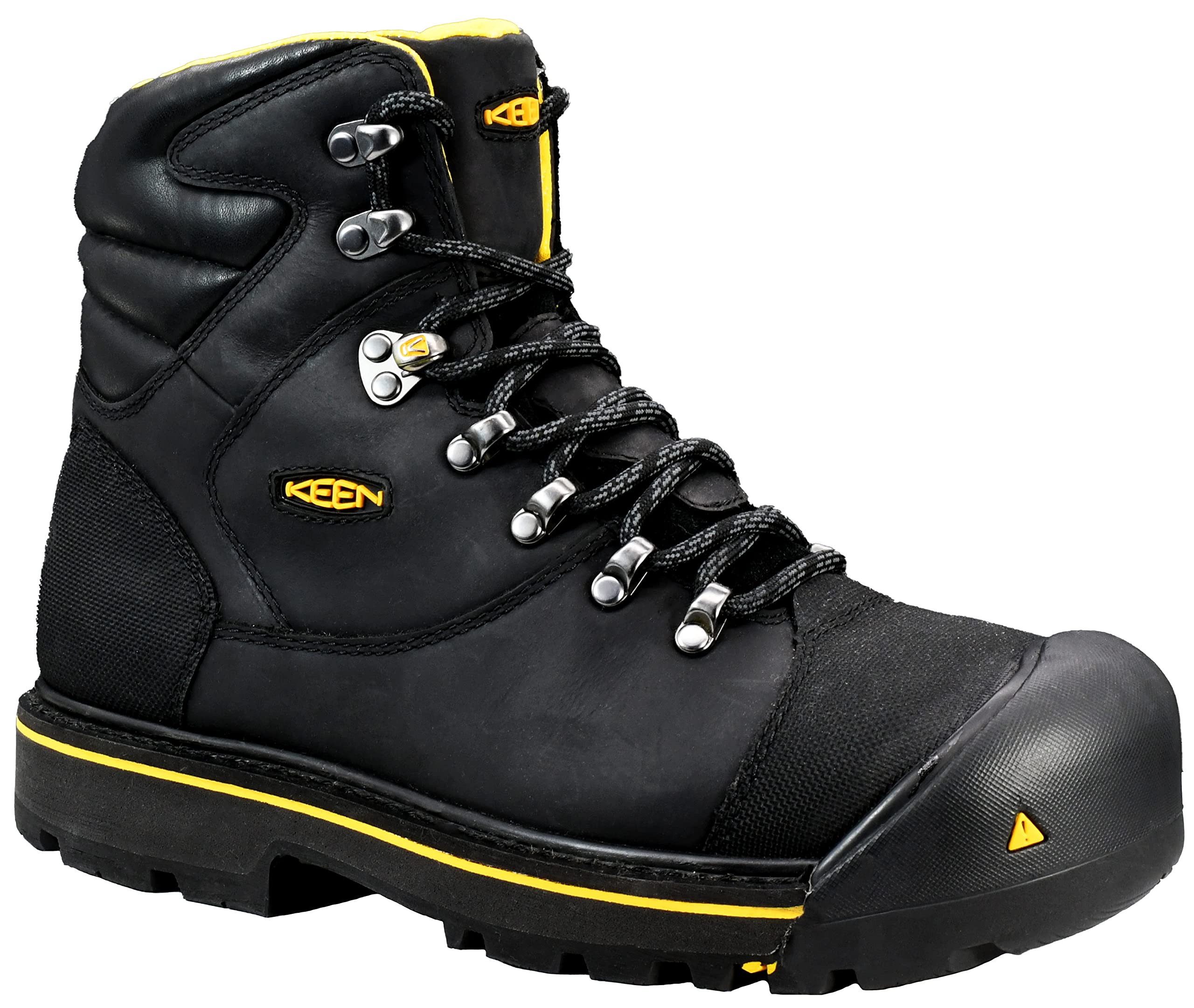 KEEN Utility Men's Milwaukee 6 Steel Toe Work Boot - Waterproof Safety Shoes for Construction & Industrial Work - Durable Non-Slip Work Boots for Electricians, Carpenters & Outdoor Labor