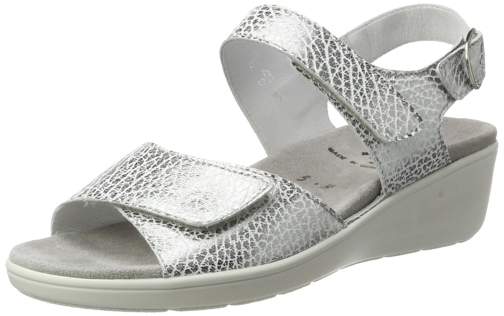 Semler Women's Ankle Strap Sandals - Comfortable Summer Dress Shoes with Adjustable Buckle for Weddings, Beach & Casual Outings