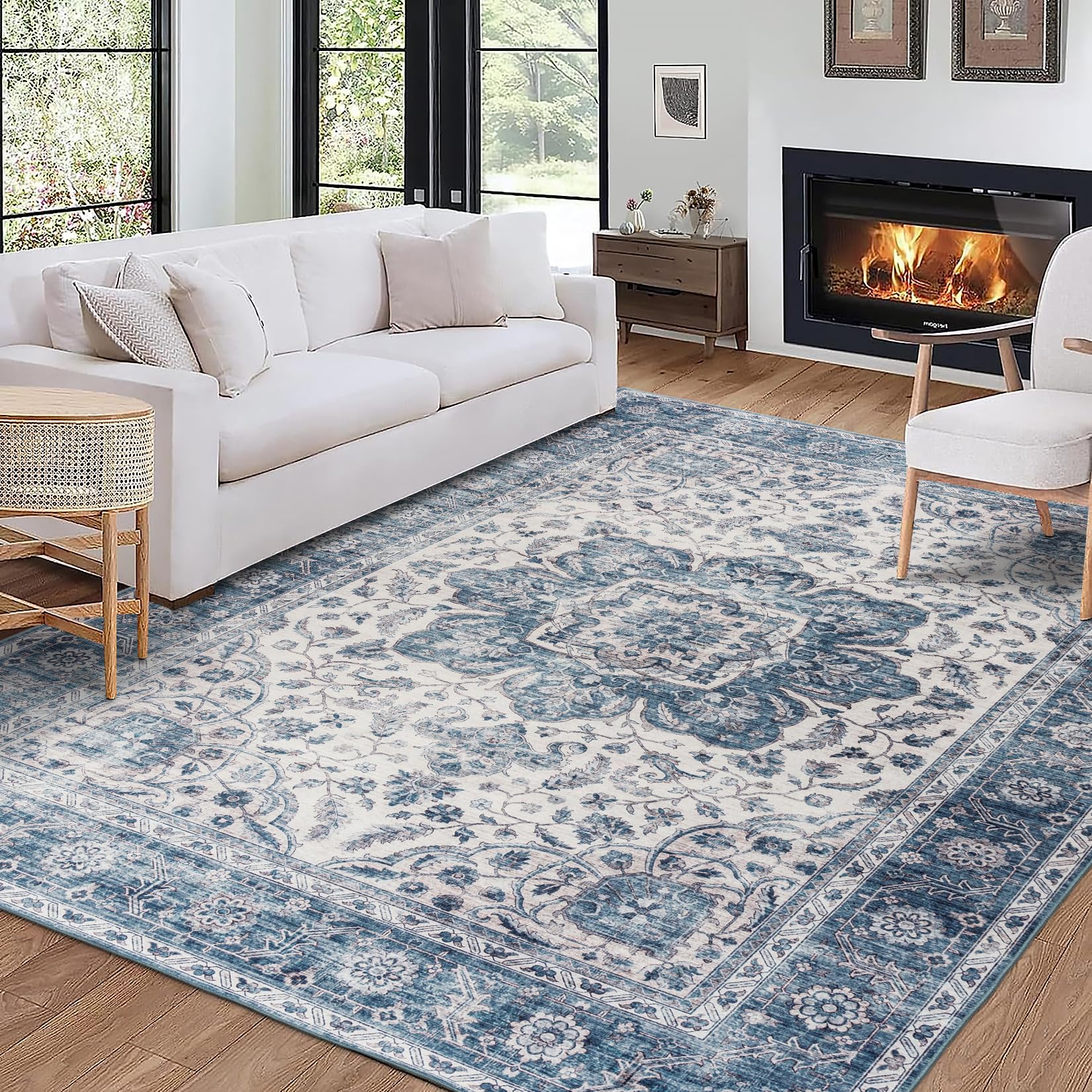 Machine Washable Area Rug - 7'6
