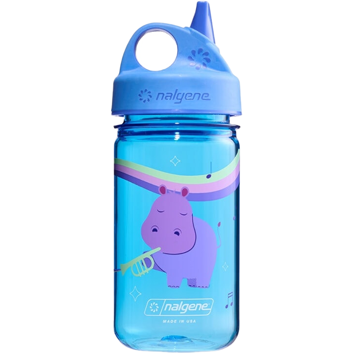 12 oz Kids Grip N Gulp Sustainable Water Bottle - BPA-Free Leak Proof Stainless Steel Tumbler for School, Sports & Outdoor Activities