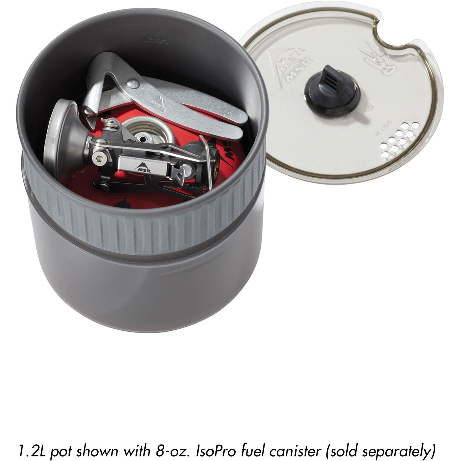 MSR PocketRocket Deluxe Ultralight Backpacking Stove Kit - Compact Camping Stove for Hiking, Backpacking & Outdoor Adventures