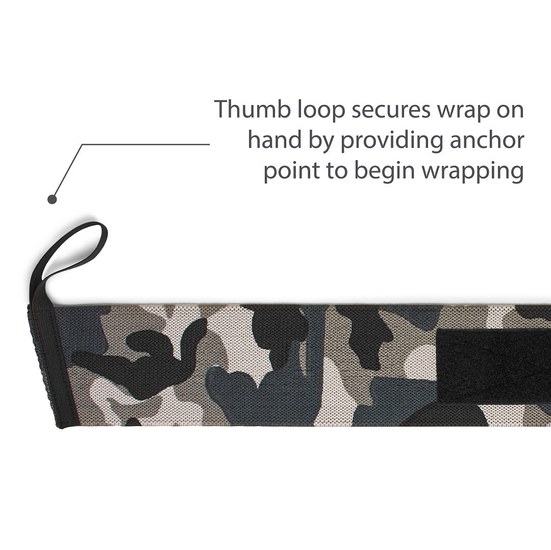 Harbinger Red Line Thumb Loop Wrist Wraps 18