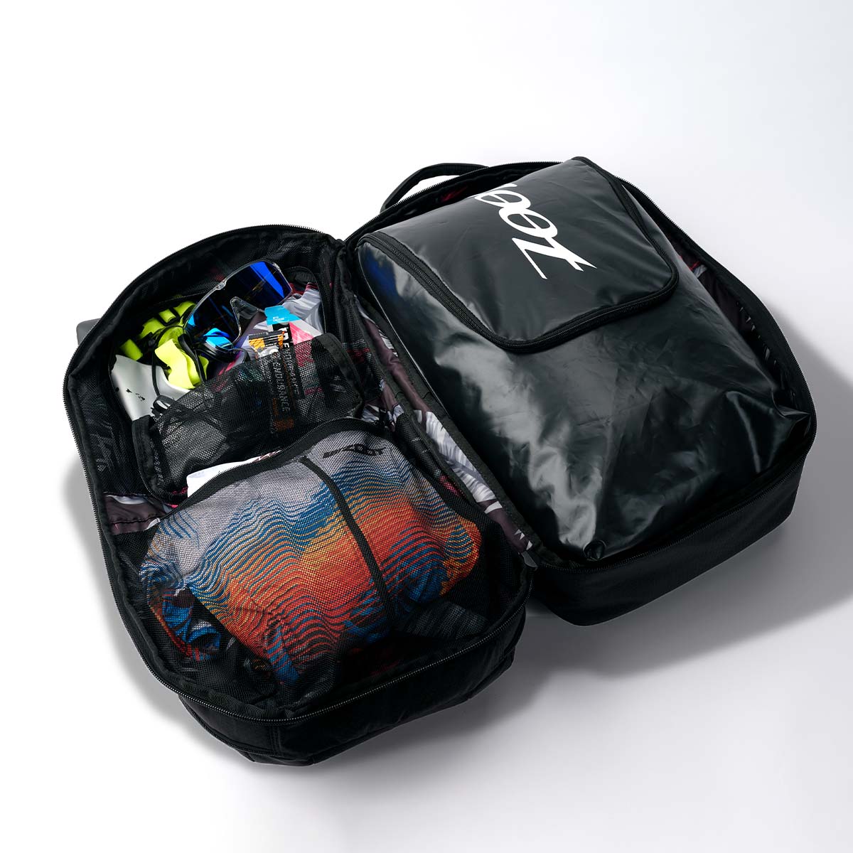 Ultra Tri Bag - Durable Waterproof Travel Backpack for Hiking, Camping & Outdoor Adventures (Black)