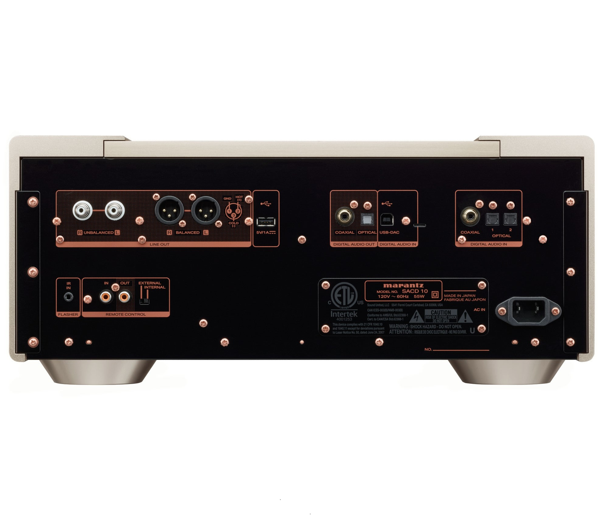 Marantz Model 10 Reference Integrated Amplifier & SACD10 SACD/CD Player Bundle - High-End Audio System for Home Theater & Audiophile Listening Experience