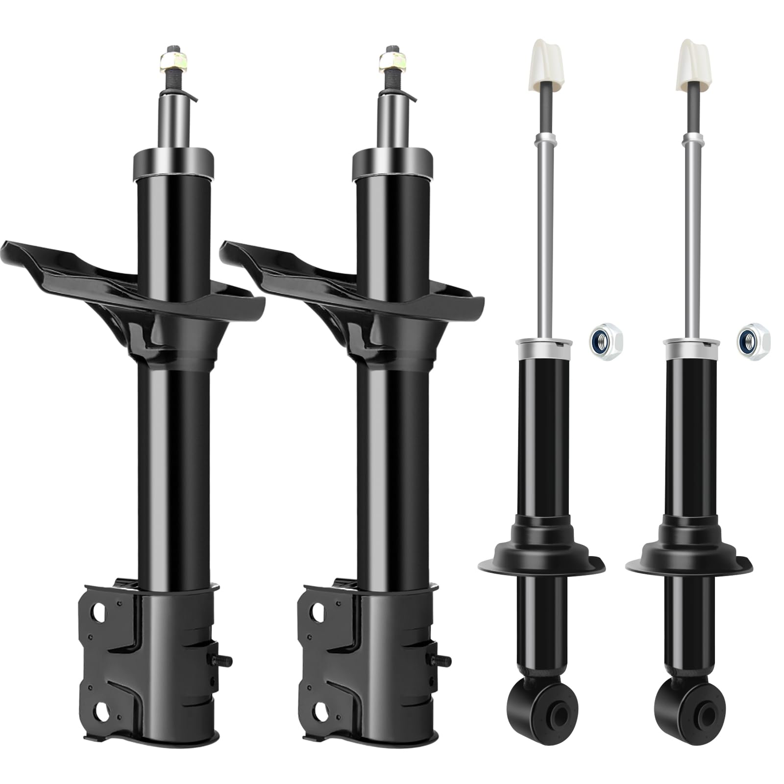 SCITOO Complete Shock Absorber & Strut Kit for Mitsubishi Outlander 2003-2004 - Front & Rear Suspension Replacement - Perfect for Off-Roading, Daily Commuting & Smooth Ride Comfort