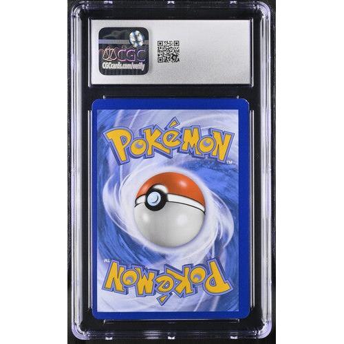 2022 Pokemon Brilliant Stars Charizard VSTAR Error Miscut 018/172 CGC 8 Graded Card - Rare Collectible for Pokemon TCG Fans & Investment