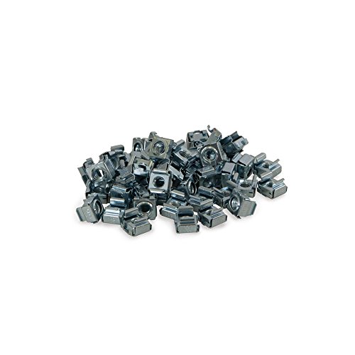 Kendall Howard 10-32 Cage Nuts - 50 Pack | Stainless Steel Rack Mount Hardware for Server Cabinets & Networking Equipment | Secure Fastening Solution for Data Centers & IT Installations
