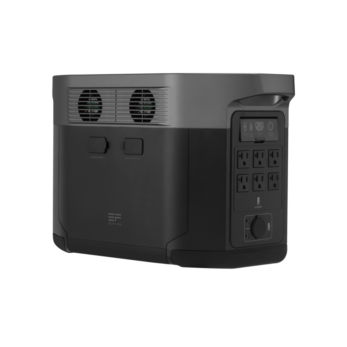 EcoFlow DELTA Max 2000 Portable Power Station - 2016Wh Solar Generator for Camping, RV, Home Backup & Outdoor Adventures