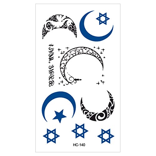 Waterproof Sweatproof Temporary Tattoo Stickers for Men & Women - Small Fresh Design Finger & Neck Transfer Gel Tattoos - Perfect for Parties, Festivals, and Body Art Decoration