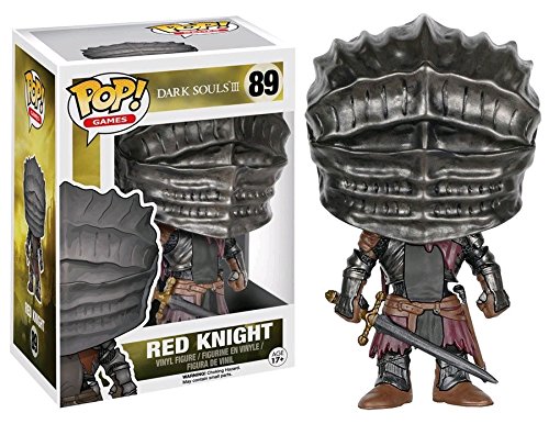 Funko POP Games: Dark Souls - Red Knight Collectible Action Figure | Officially Licensed Video Game Merchandise | Perfect for Display, Gaming Room Decor, and Gift for Dark Souls Fans