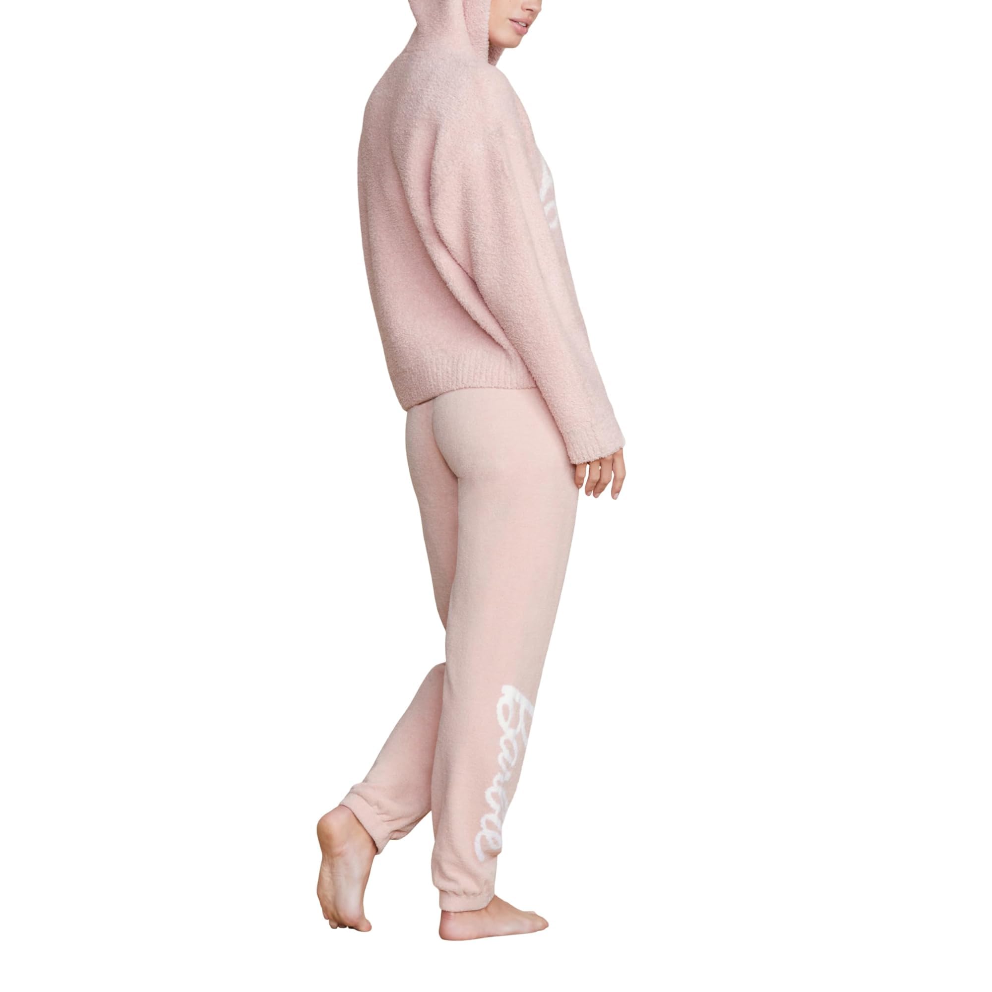 Barefoot Dreams Women's CozyChic Barbie Hoodie - Soft Fleece Pullover Sweatshirt for Lounge, Travel & Casual Wear