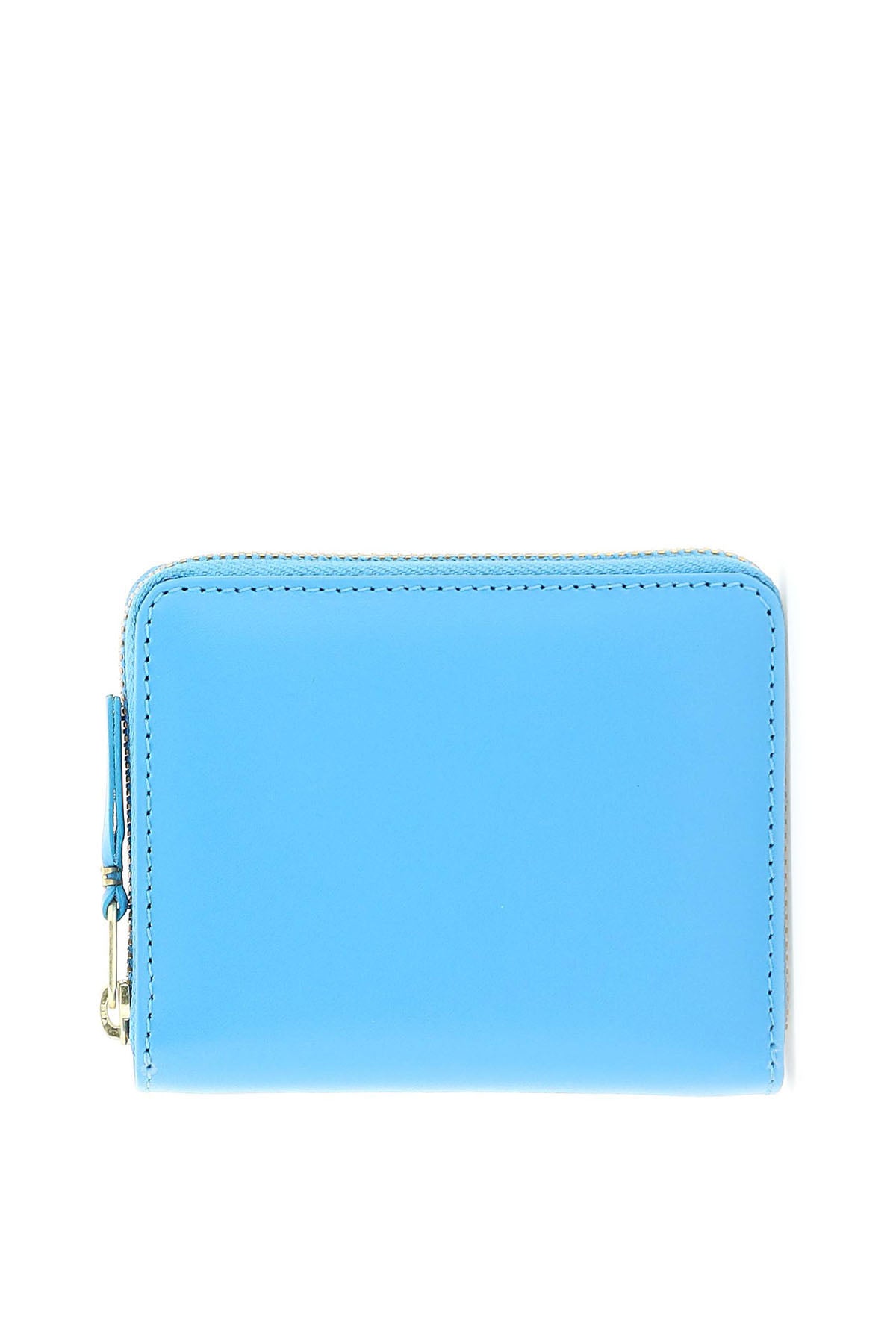Comme des Garcons Genuine Leather Zip Cardholder Wallet - Stylish & Compact for Everyday Use, Travel & Business
