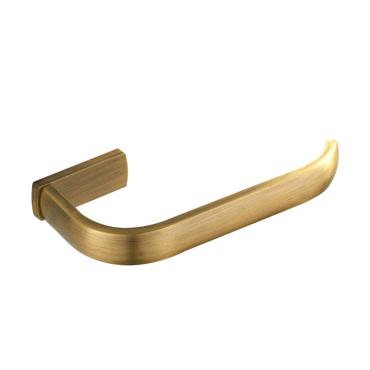 Vintage Brass Toilet Paper Holder - Antique Wall Mount Tissue Dispenser for Bathroom, Brushed Bronze Finish | Perfect for Classic & Farmhouse Bathroom Decor