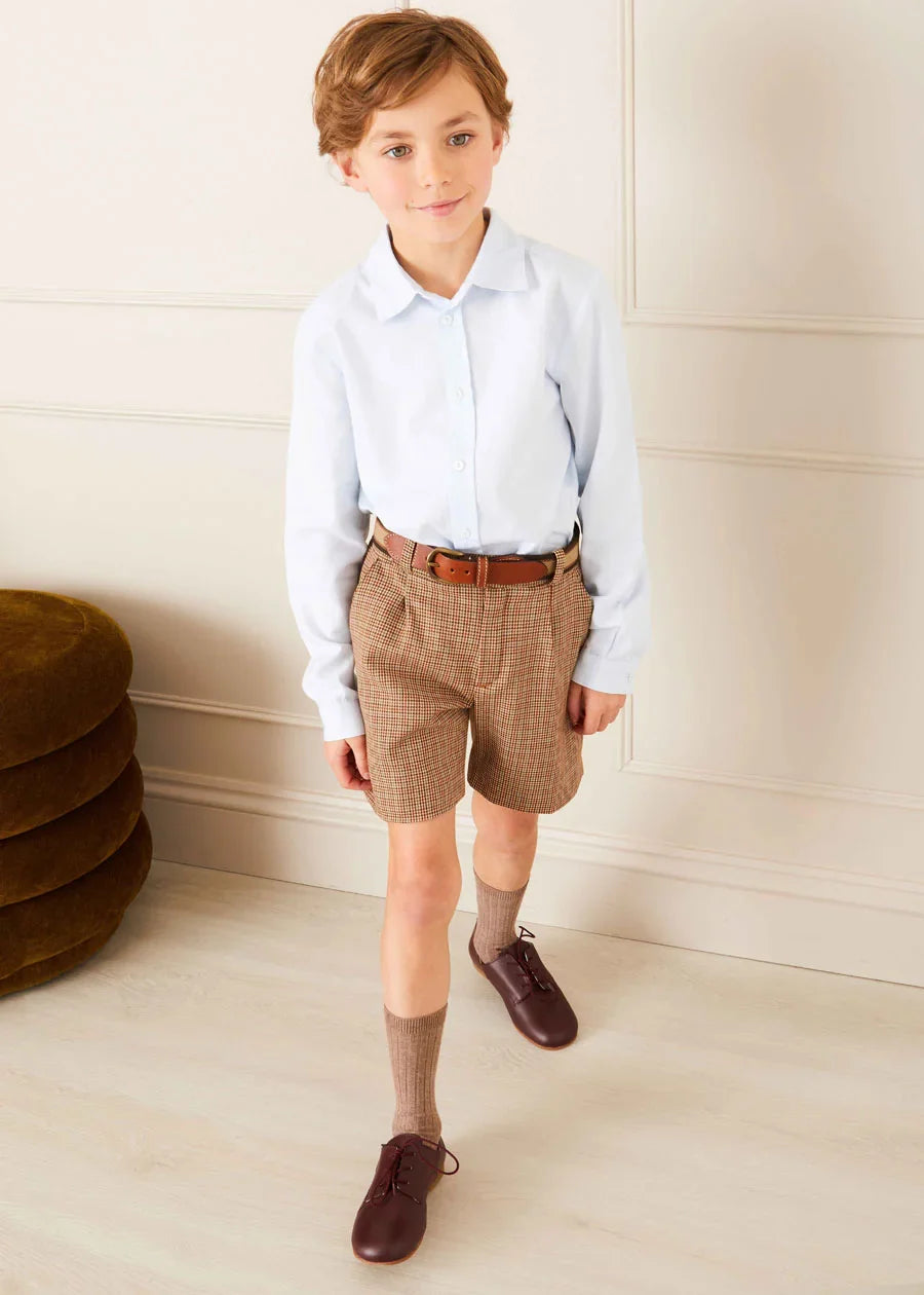 Chester Puppytooth Shorts for Men - Comfortable & Stylish Casual Wear - Perfect for Summer, Travel & Outdoor Activities