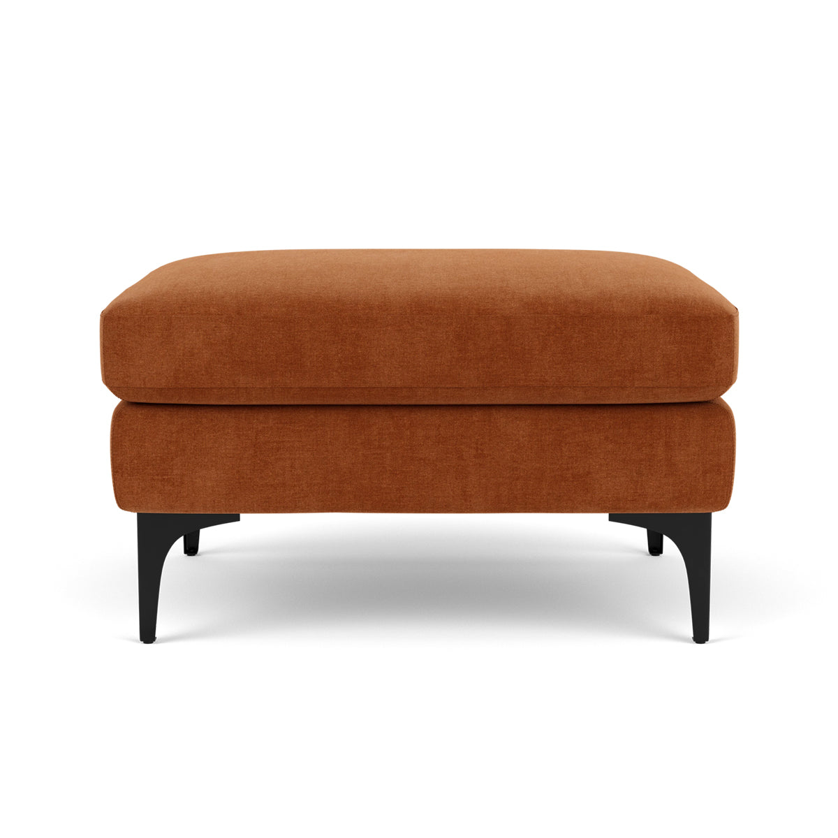Astha Fabric Ottoman Stool - Soft Round Storage Pouf with Removable Cover for Living Room, Bedroom & Nursery - Perfect for Extra Seating & Home Decor