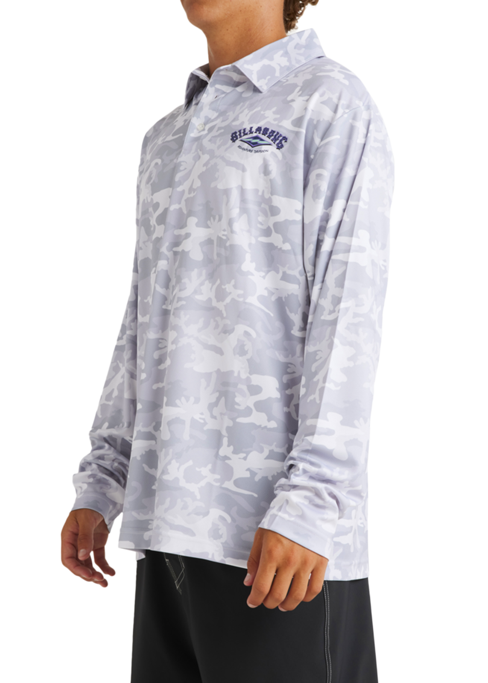 Billabong Men's FISHO UPF50+ Long Sleeve Sun Protection Shirt for Surfing, Fishing & Outdoor Activities