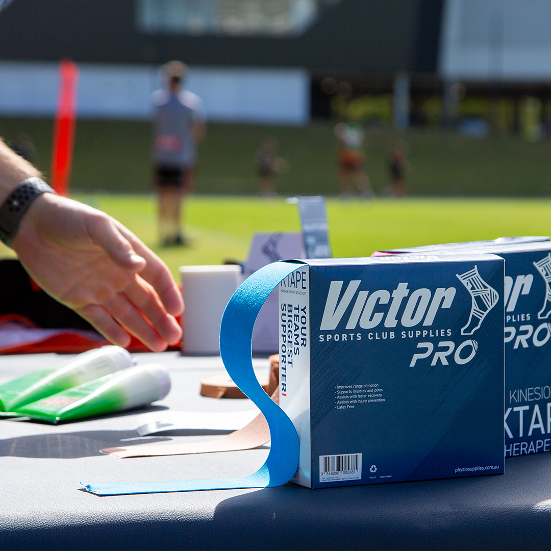Victor Pro K Tape 50mm x 5m - Premium Kinesiology Tape for Sports Recovery & Pain Relief - Ideal for Athletes, Fitness, and Physical Therapy