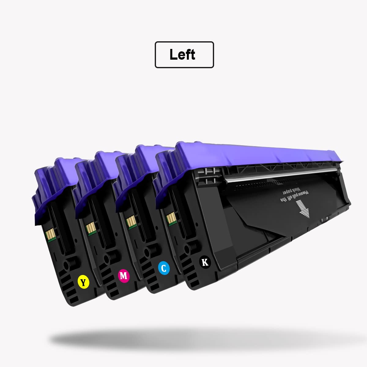 High-Capacity 4-Color Toner Cartridges for Ricoh M C250FW, M C250FWB, M C251FW, P C300W, P C301W - 6900 Pages Black & 6300 Pages CMY - Compatible with M C250, P C300, P C301, C250H, C300W - Perfect for Office Printing & High-Volume Document Production
