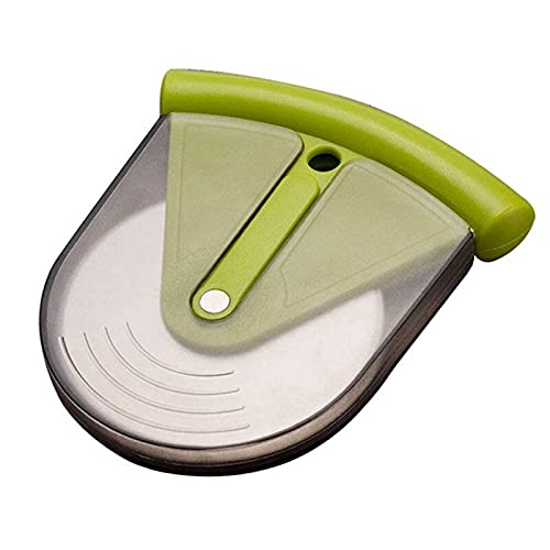 Best Pizza Cutter Wheel with Protective Cover - Sharp Stainless Steel Blade for Easy Slicing - Durable & Portable Pizza Slicer for Home, Restaurant, and Outdoor Picnics