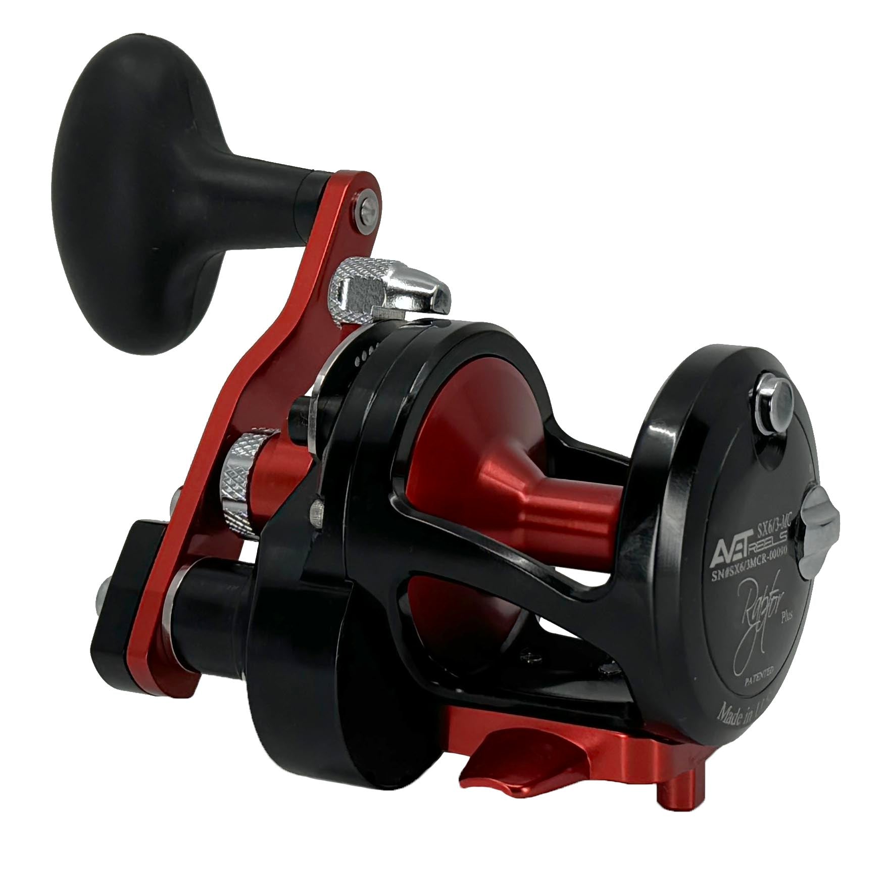 Avet SX Raptor Plus 6/3 MC Two Speed Fishing Reel - High Performance Saltwater Reel for Offshore & Big Game Fishing