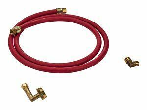 Amana W10278627RP Dishwasher Water Line Installation Kit (Red) - Easy DIY Setup for Kitchen Appliances & Home Renovation