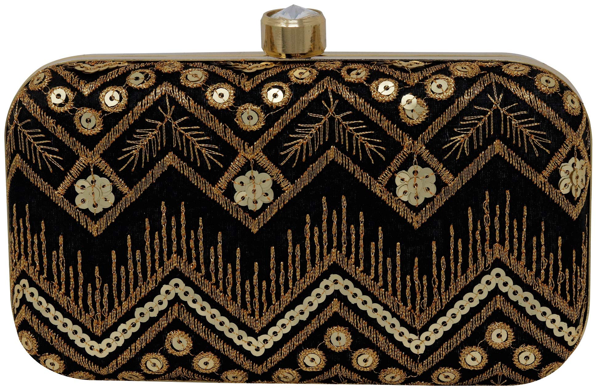 AILTINO Women's and Girls' Elegant Box Clutch Purse - Perfect for Parties, Weddings, and Evening Events