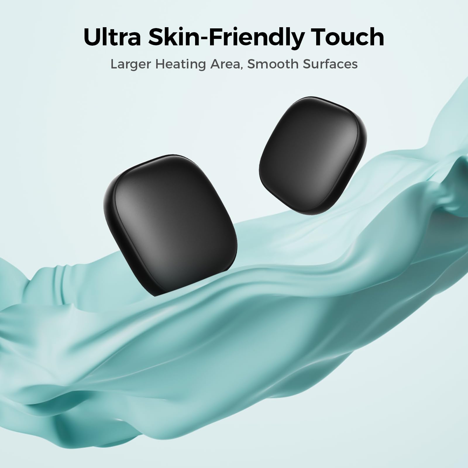 Rechargeable Pocket-Sized Hand Warmers 2 Pack - AI Smart Chips, 3 Heat Levels, Ultra-Thin 4000mAh Electric Hand Warmers for Men & Women - Perfect for Hunting, Camping, Hiking & Winter Outdoor Activities