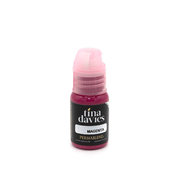 Perma Blend Tina Davies Envy Magenta Pigment - Professional Tattoo Ink for Vibrant Permanent Makeup - Perfect for Eyebrows, Lips & Beauty Enhancements