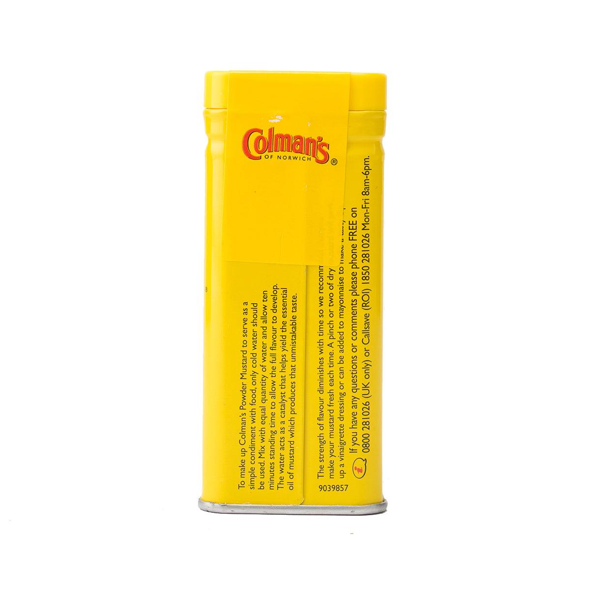 Coleman's Double Superfine Mustard Powder 57g - Premium British Mustard for Cooking, BBQ, Sauces & Marinades