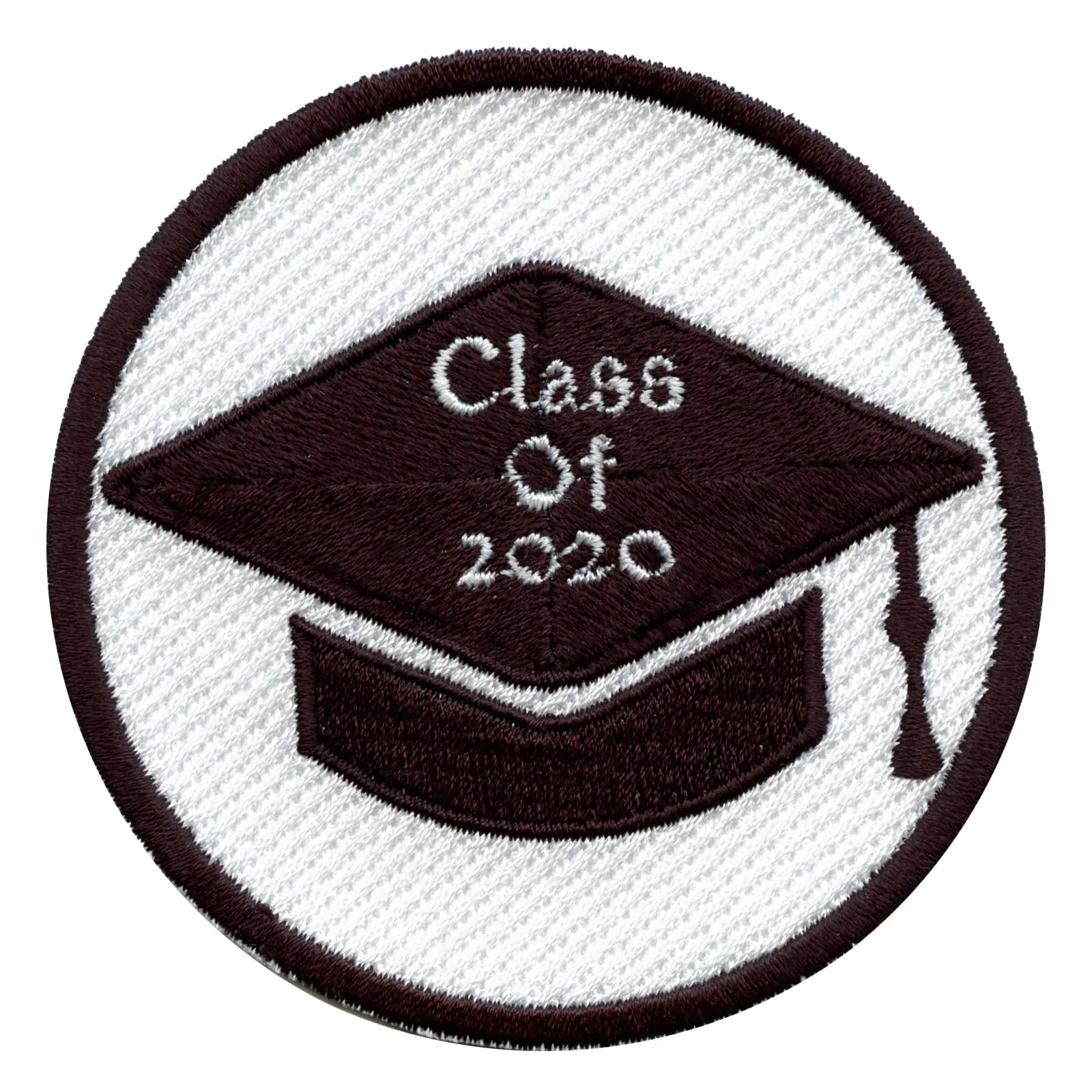 2020 Graduation Cap Patch - Embroidered Iron-On Applique for High School & College Graduates | Perfect for Commencement Ceremonies, DIY Decor & Keepsakes