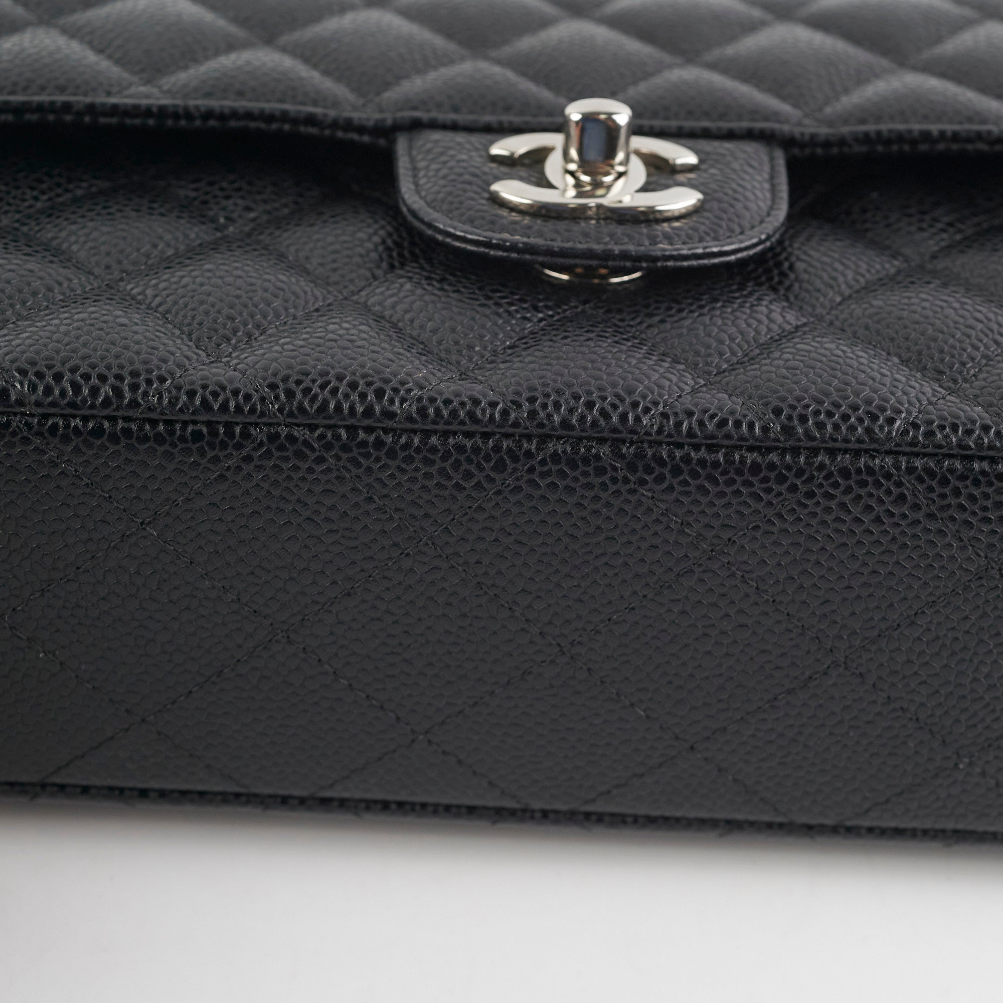 Chanel Small Caviar Classic Flap Bag Black - Luxury Quilted Leather Crossbody Purse for Women | Perfect for Evening Events, Date Nights & Special Occasions