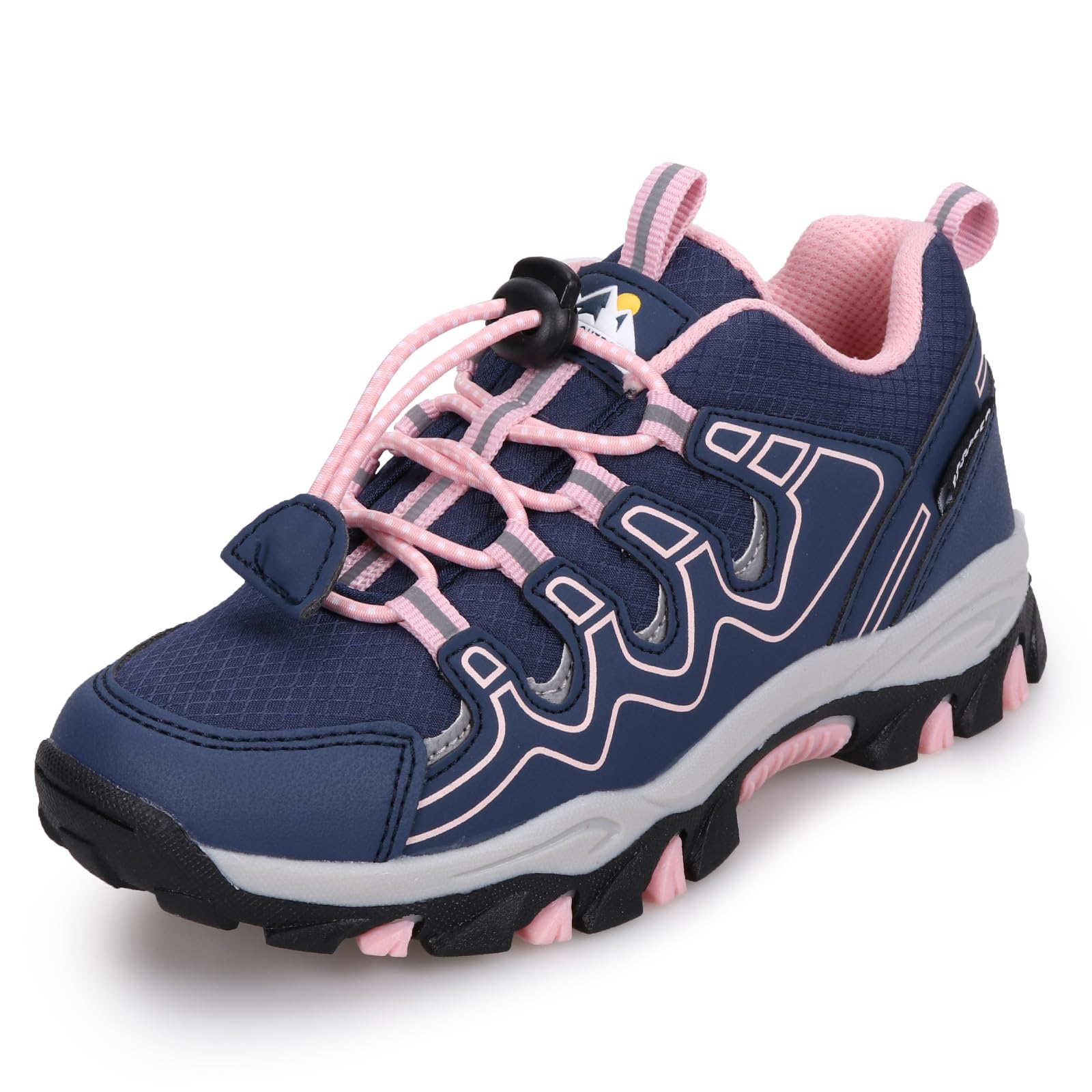 **UOVO Waterproof Hiking Shoes for Kids – Boys & Girls Non-Slip Lightweight Sneakers for Running, Tennis & Outdoor Adventures – Perfect for Trail Hikes, School Sports & Playground Fun**
