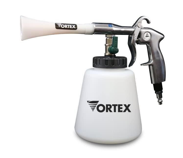 HI-TECH Vortex Cleaning Gun - Powerful Air Duster Tool for Workshop & Home - Removes Dust, Dirt & Debris Fast - Compatible with Air Compressor (Vortex I) - Perfect for Cleaning Electronics, Car Interiors & HVAC Systems