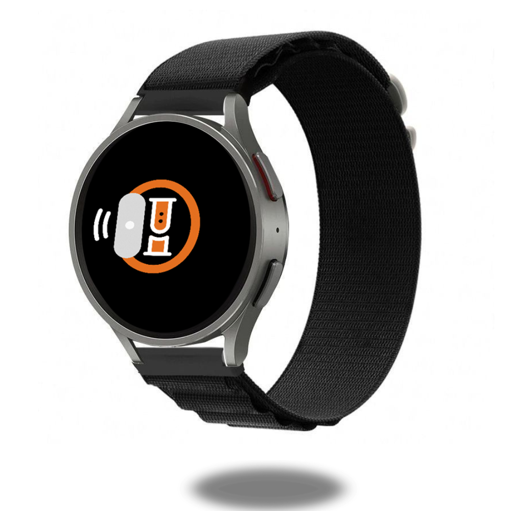 Premium Alpine Loop Strap for Samsung Galaxy Watch 4/5/6 - Durable Nylon Sport Band with Adjustable Fit - Perfect for Hiking, Running & Outdoor Activities