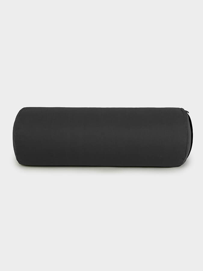 Organic Buckwheat Meditation Bolster Cushion for Yoga & Zen Relaxation - Eco-Friendly Support Pillow for Meditation, Yoga Studio, and Home Decor