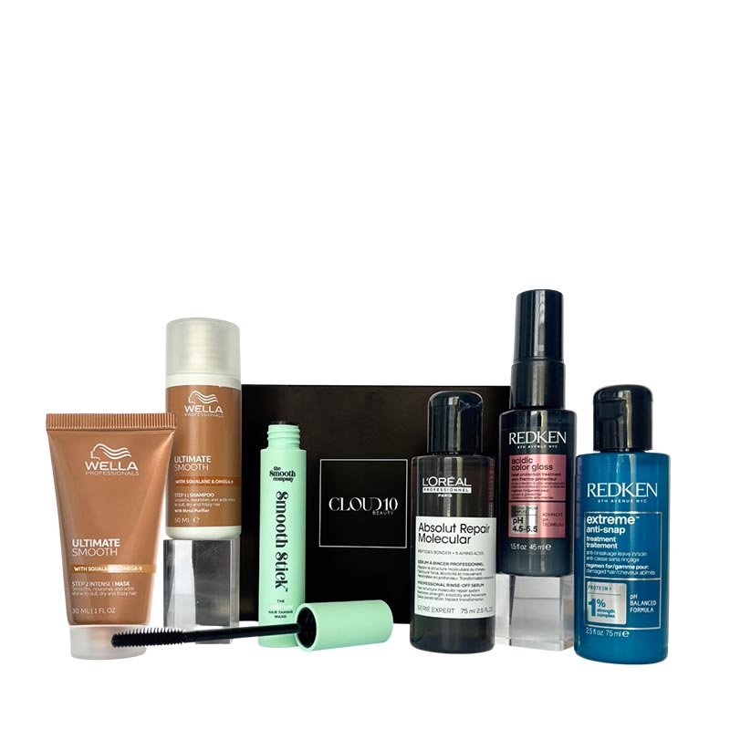 Cloud 10 Beauty Smooth & Repair Haircare Set - Hydrating Shampoo & Conditioner for Damaged Hair - Salon Quality Treatment for Frizz Control & Shine Enhancement - Perfect for Daily Hair Care Routine & Post-Color Treatment