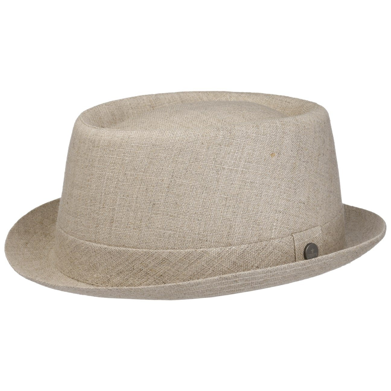 Lierys Leinen Pork Pie Hat - Classic Wool Felt Fedora for Men & Women - Perfect for Jazz, Vintage, and Casual Outfits