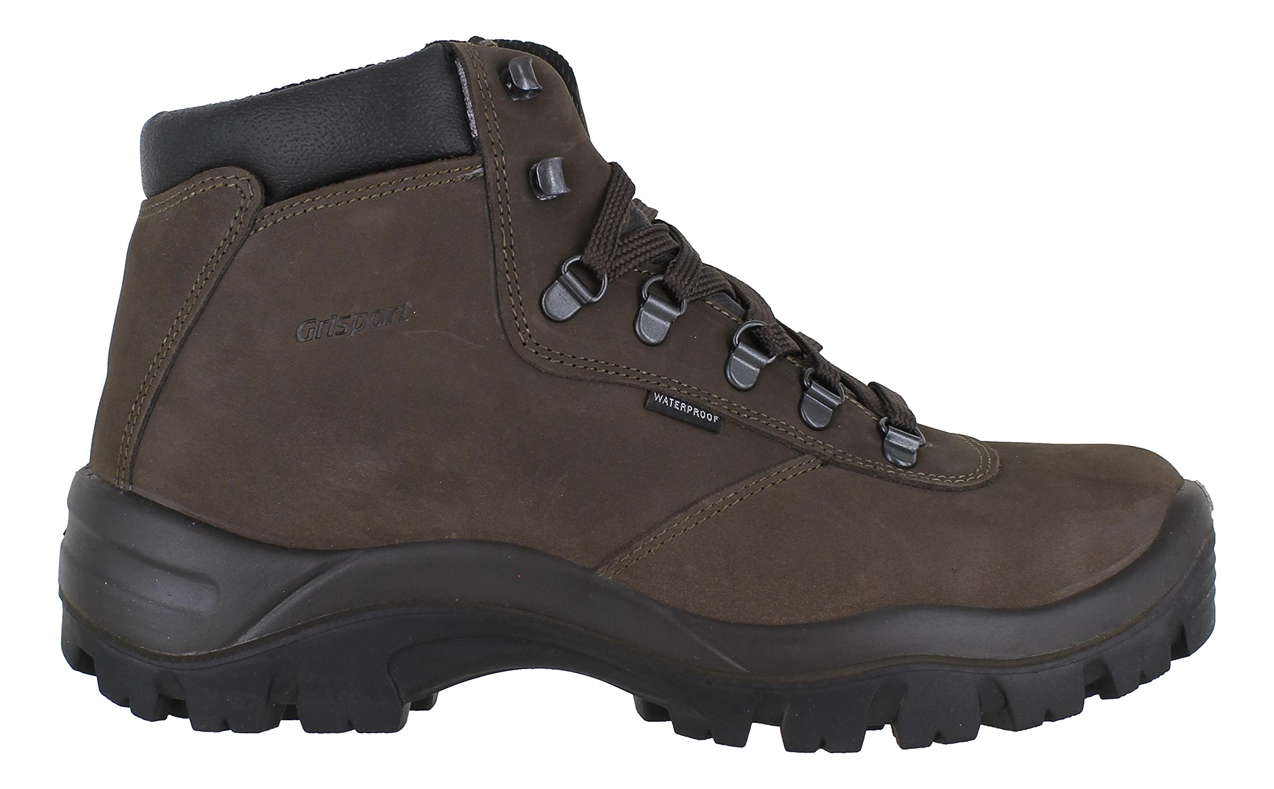Grisport Men's Waterproof Hiking Boots - Lightweight Outdoor Trekking Shoes for Men with Anti-Slip Sole - Perfect for Mountain Climbing, Trail Walking & Camping Adventures