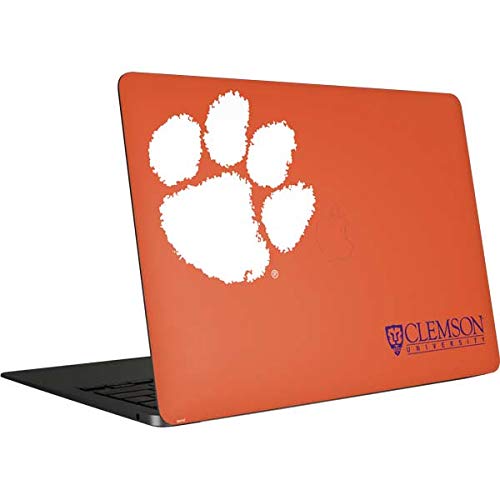 Officially Licensed Clemson Paw Mark Laptop Skin for MacBook Air 13-inch (2020) | Protective Vinyl Decal | Perfect for College Students, Fans & Office Use