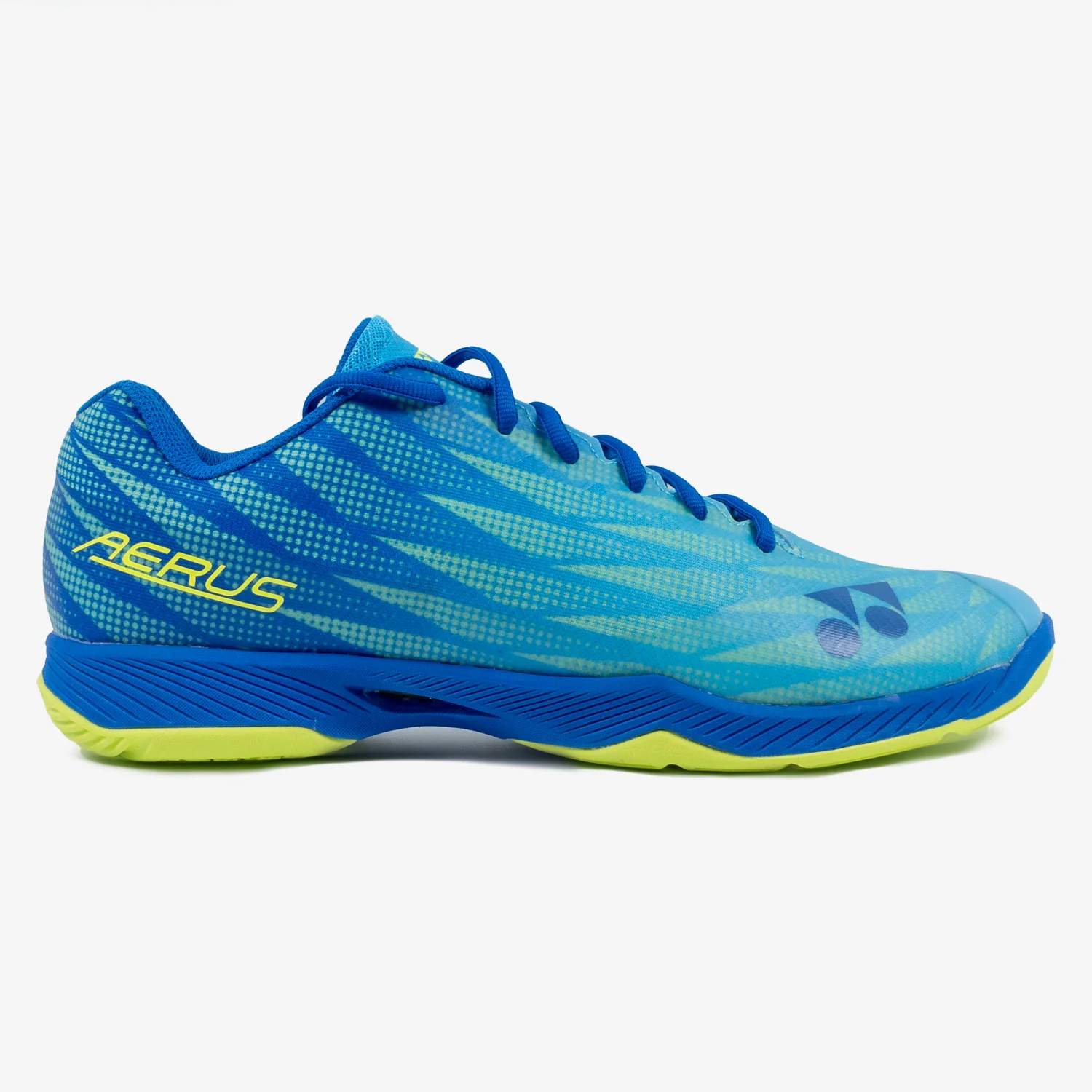 Yonex Aerus Z2 Men's Badminton Shoes - Lightweight & Breathable Court Shoes for Indoor Sports (Cyan) - Perfect for Badminton, Squash & Volleyball