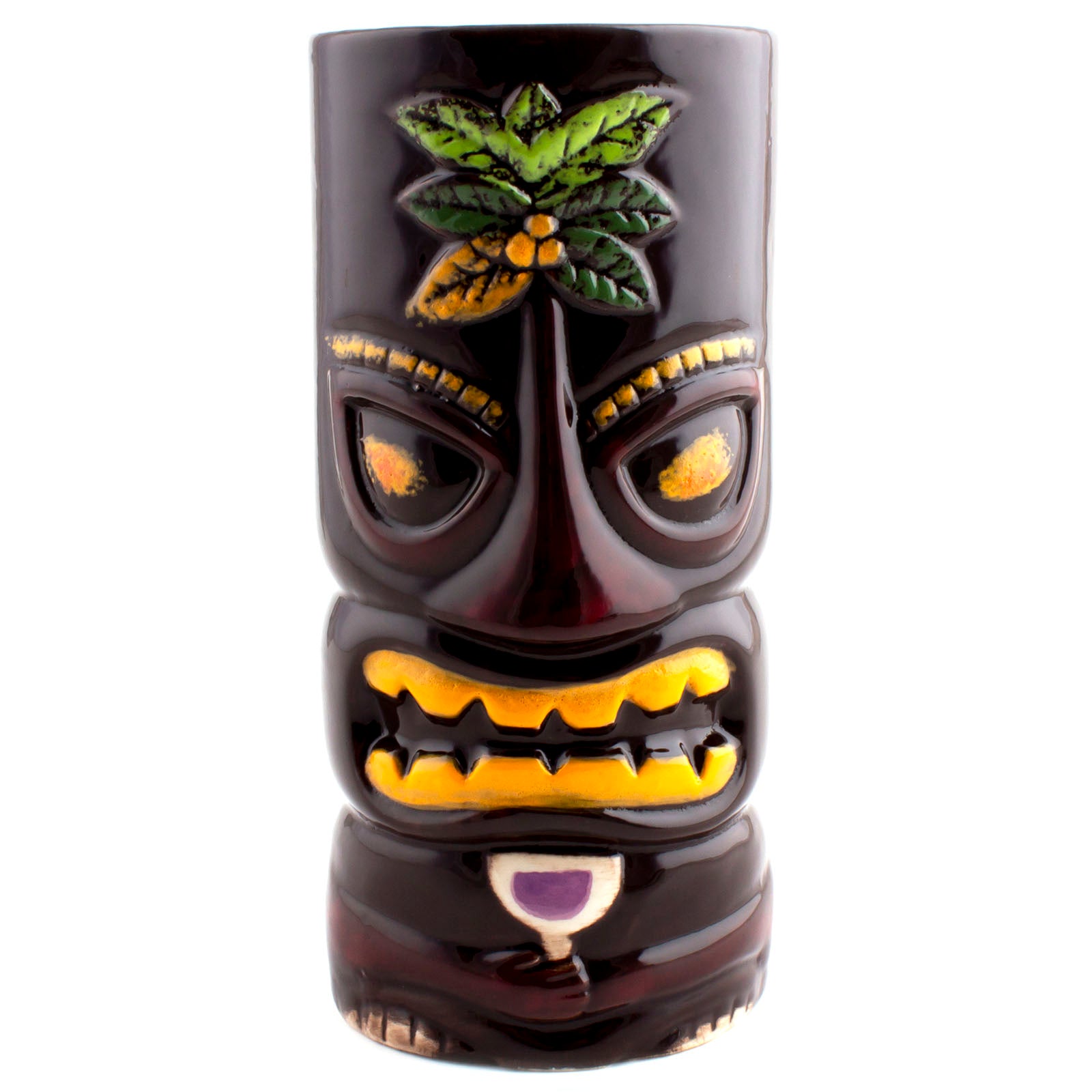 24oz BarConic® Tiki Cocktail Glasses - Tropical Drinkware Set for Margaritas, Pina Coladas & Party Mixing - Perfect for Luau, Beach & Summer Themed Parties
