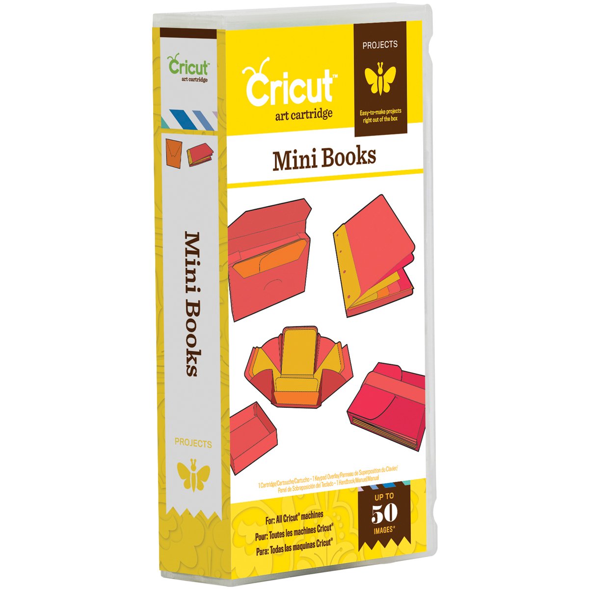 Cricut 2001796 Mini Books Projects Cartridge - Perfect for Scrapbooking, Card Making & DIY Crafts